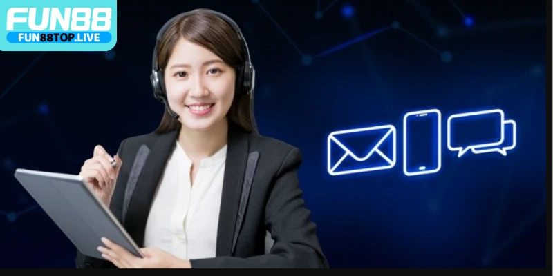 Khi cần hỗ trợ về vấn đề nạp tiền Fun88 hãy liên hệ nhân viên CSKH