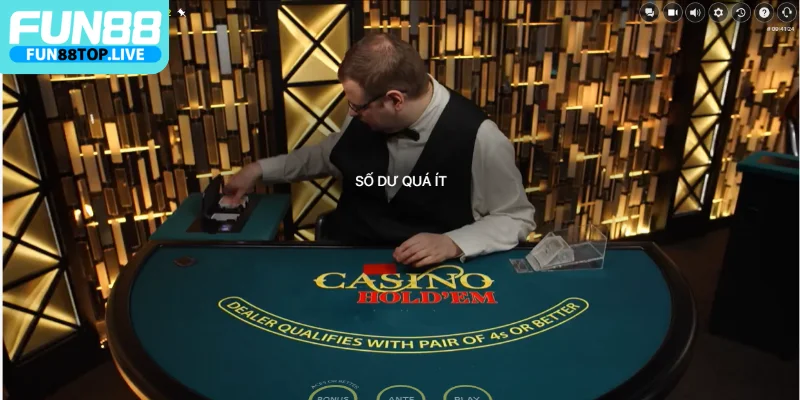 Poker online là trò chơi uy tín tại Fun88