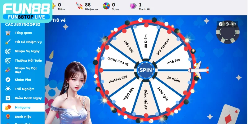 Tham gia khuyến mãi casino trực tuyến trên Fun88 độc quyền