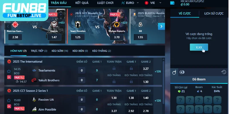 Thông tin chi tiết về cá cược Dota 2 hấp dẫn